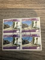 Schweiz Briefmarken Pro Patria 2008 Viererblock Top!