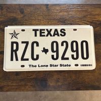 🇺🇸 U.S. Autoschild, Texas RZC 9290 - ORIGINAL