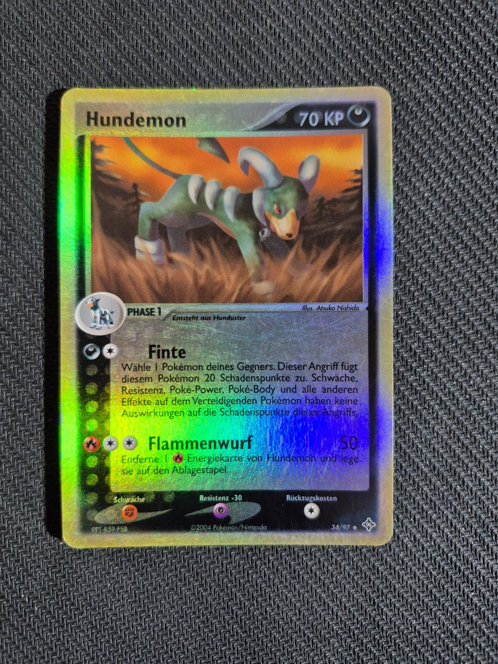 Pokémon Carte collezionabili: Pokémon Hundemon 34/97 Reverse Holo EX Dragon DE – Usato da Uetendorf venduto da myhome12