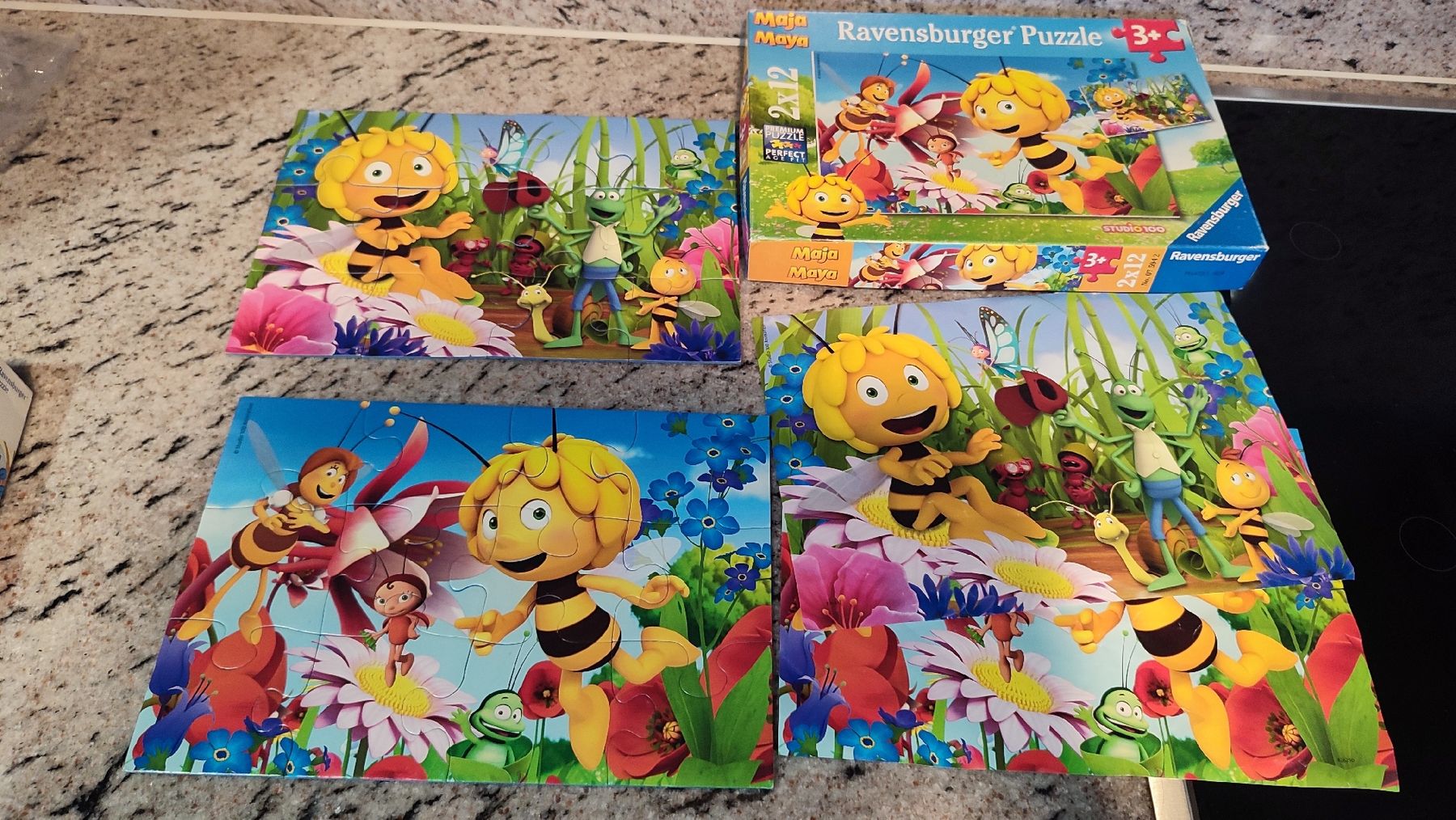 Ravensburger Puzzle: Puzzle 2x12 Teile, zwei Stück – Usato da Bäretswil venduto da Gartenzwergin 1