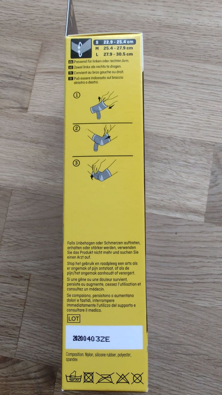 Medizinische Geräte: FUTURO Ellenbogen Bandage - neuwertig – Gebraucht aus Bassersdorf von  4