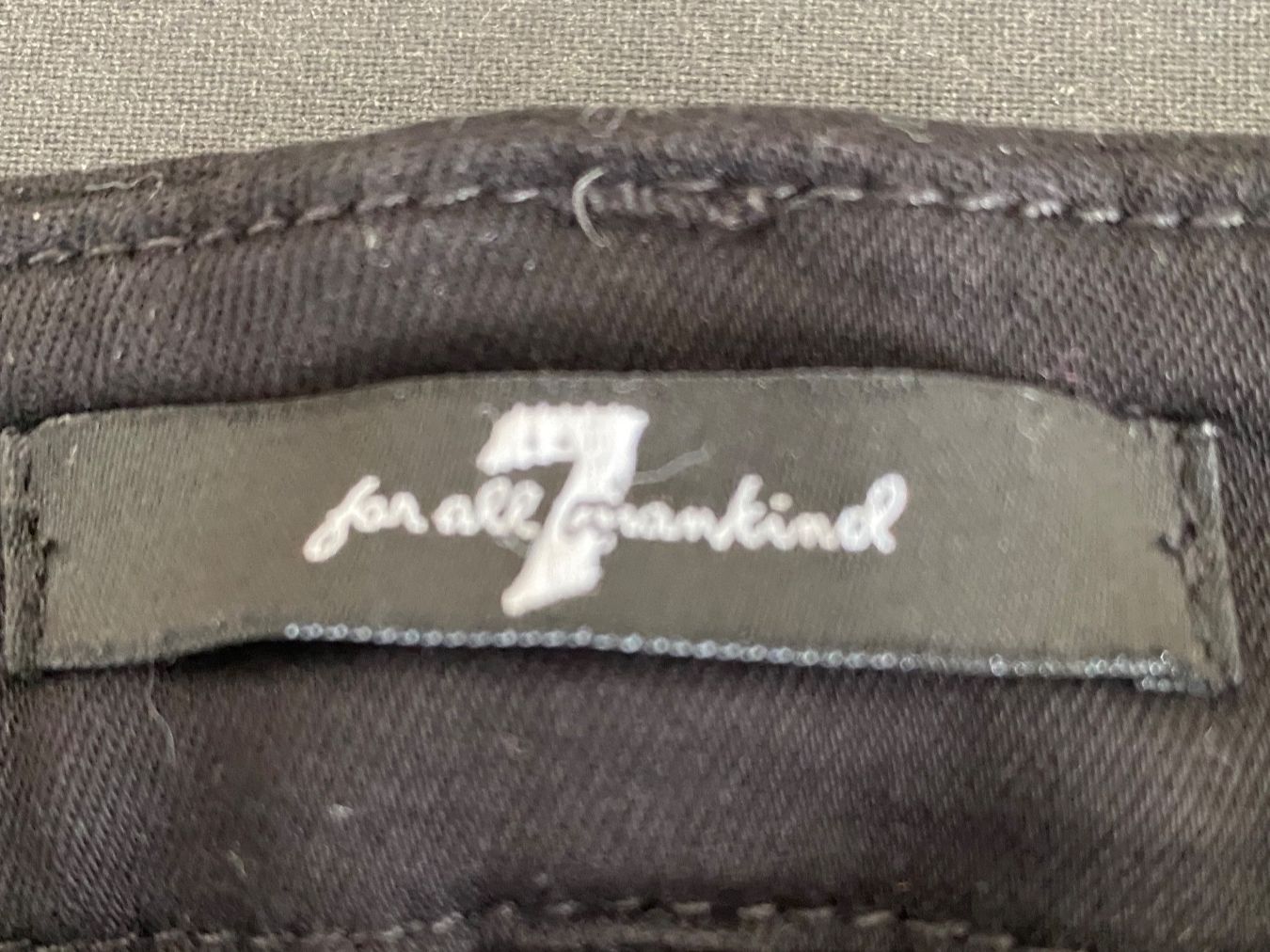 Jeans: Jeans 7 schwarz Grösse 27 – Usato da Sulzbach venduto da mar_27 3