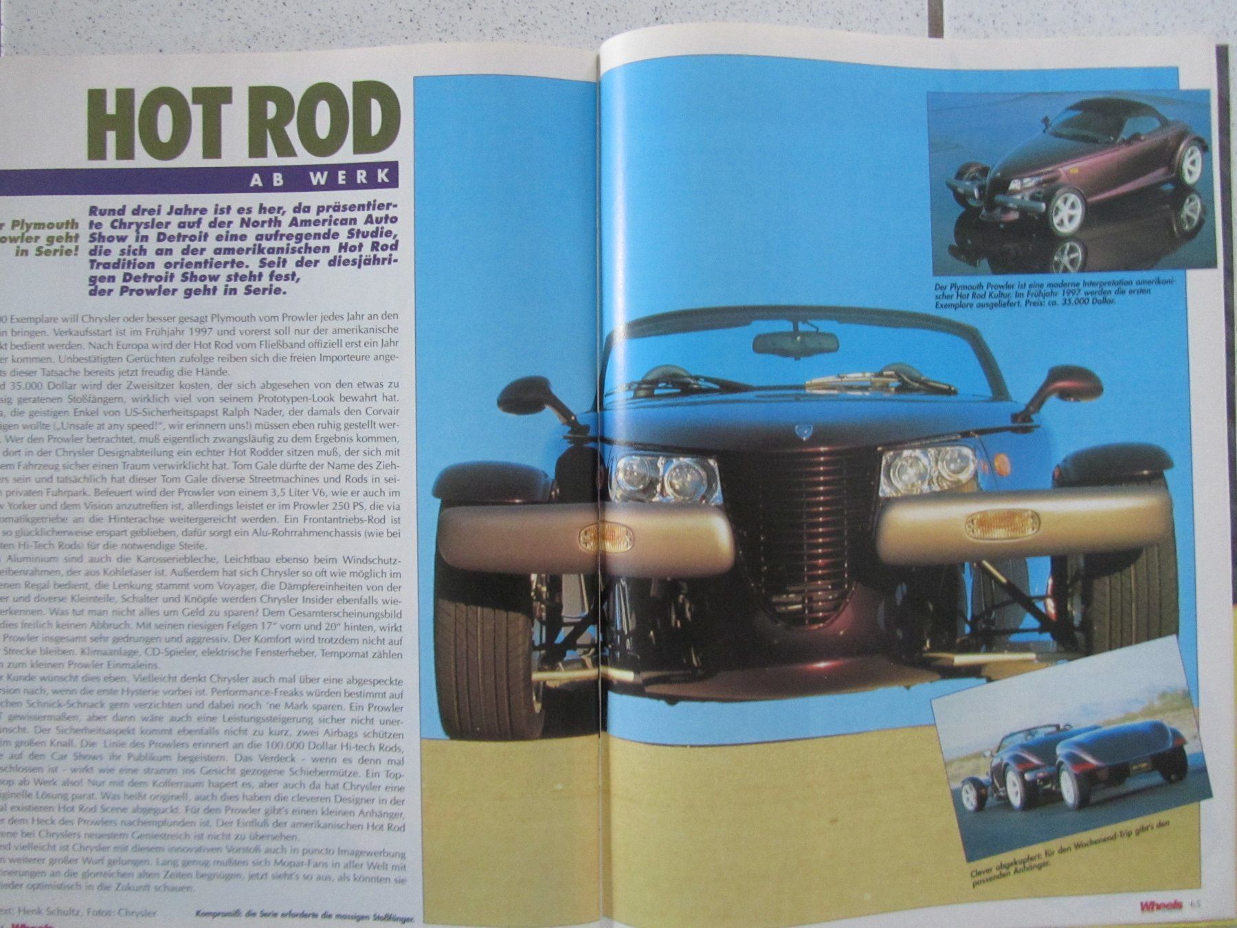 Riviste & Magazine: Wheels Automagazin Nr. 2 / 1996 – Usato da Weiningen ZH venduto da dietsch57 8