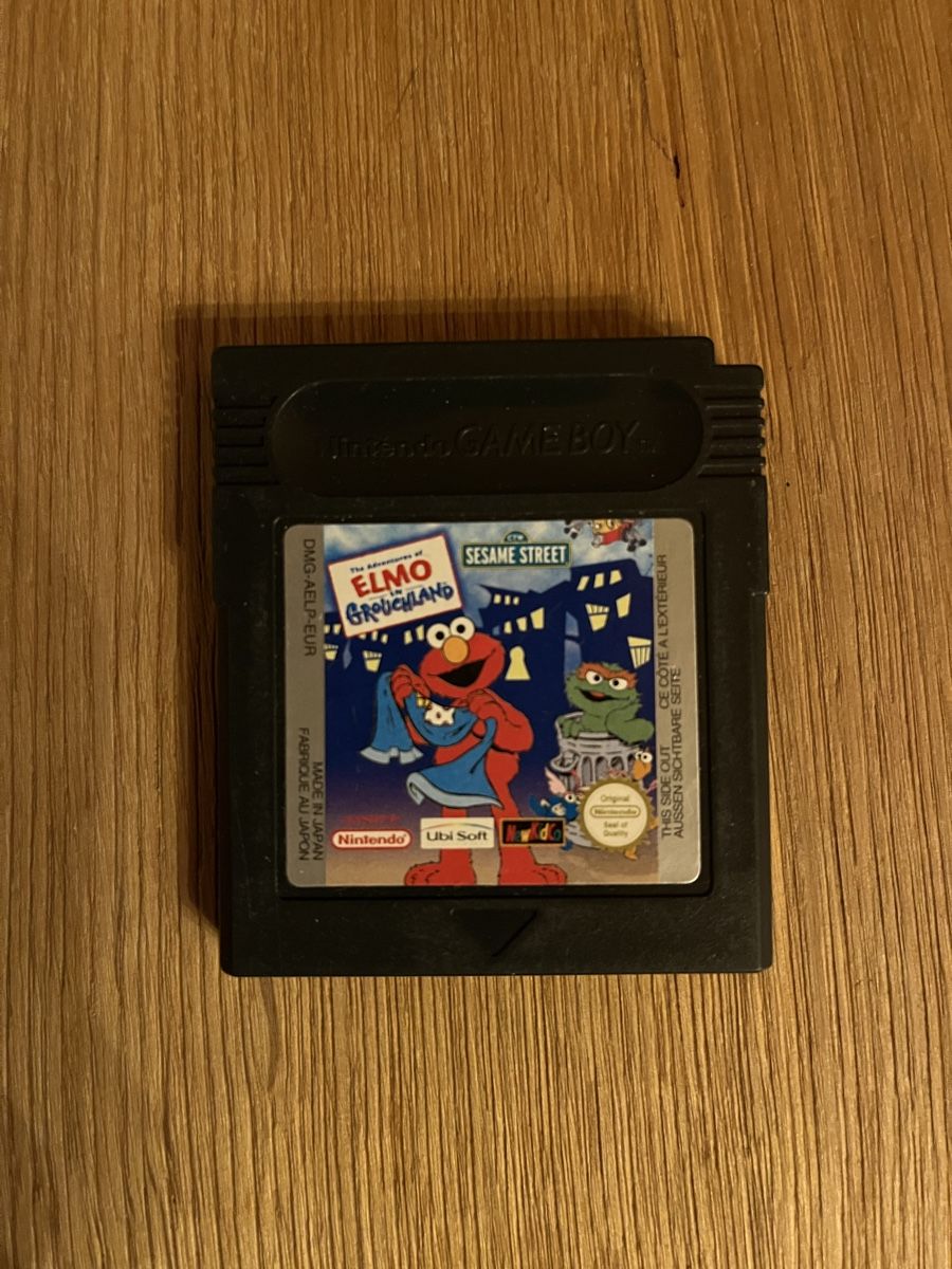 Nintendo Spiele: Elmo gameboy color – Gebraucht aus Perly von CMartin