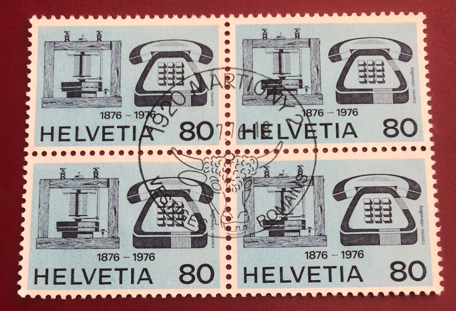 Tutti i francobolli: 4 er Block Nr.575 mit Stempel – Usato da Aarau venduto da Billa007