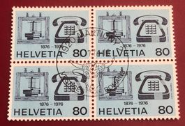 4 er Block Nr.575 mit Stempel
