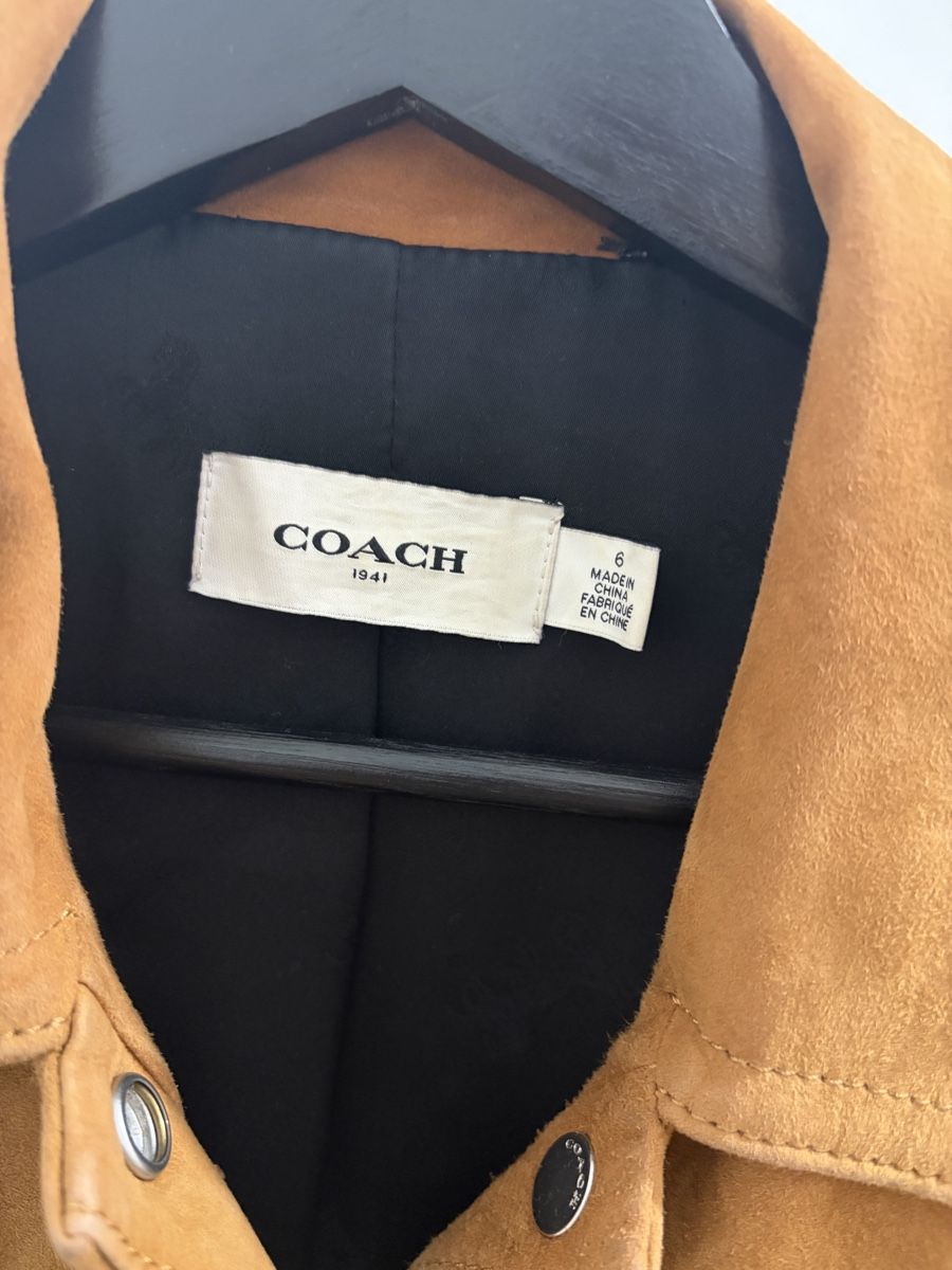 Coach Giacche: Coach Wildleder Jacke, Top Zustand – Usato da Neuenhof venduto da Flowergirl123 2