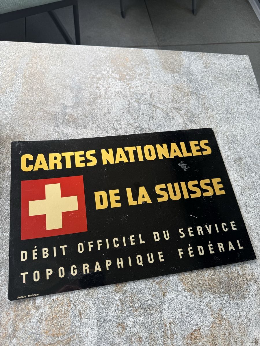 Schilder: Altes Schild Suisse – Gebraucht aus Sursee von Dersempacher