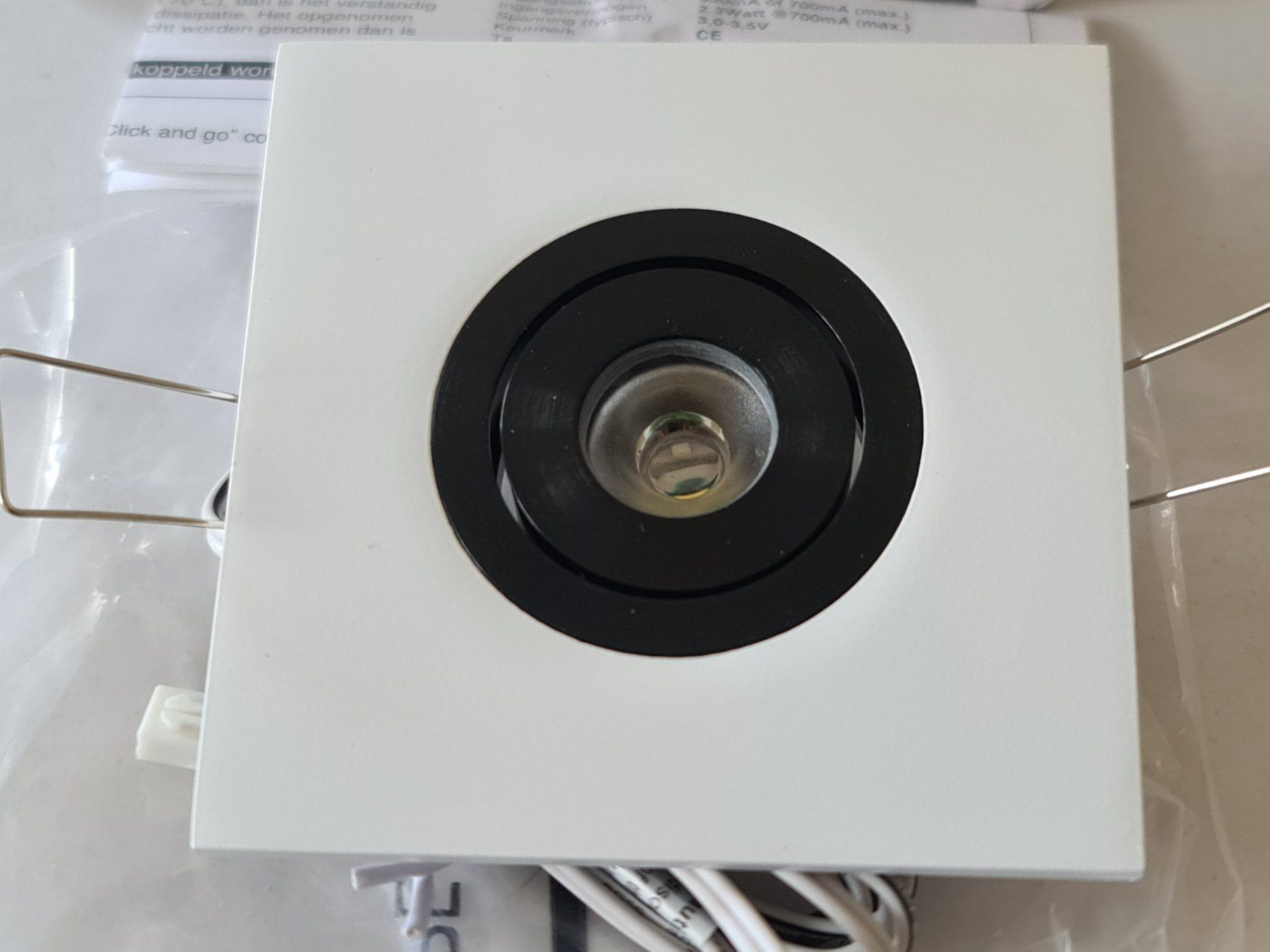 Lampade: Lumoluce LUZERN LED Einbauspot Möbeleinbau oder Deckeneinbau – Nuovo e nell'imballaggio originale da Uerkheim venduto da Kaufoption