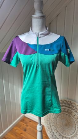 MALOJA  💚🤍💙  bike trikot shirt   Grösse XL