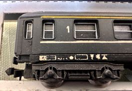 Lima 301 N Personenwagen FS 1.Klasse, 4-achsig, Dach silbrig