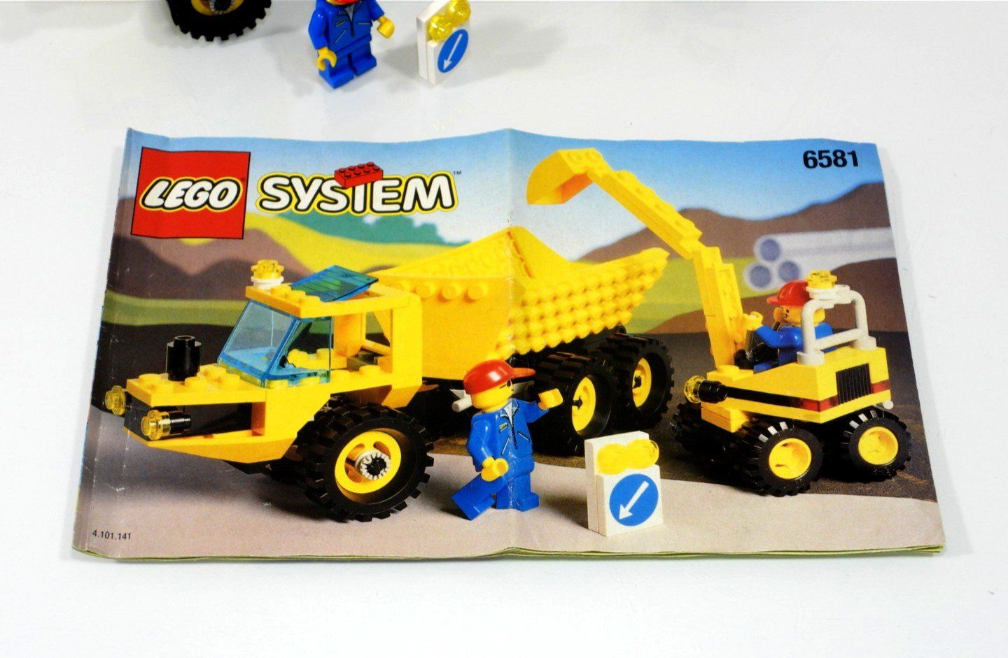 Lego Kit di costruzioni: LEGO SYSTEM 6581 MULDENKIPPER UND BAGGER – Usato da Turbenthal venduto da Ddanuh 2