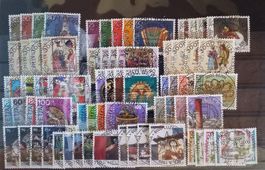 1984-86, 1988-2000, Pro Patria ET Vollstempel Kt. 265.-