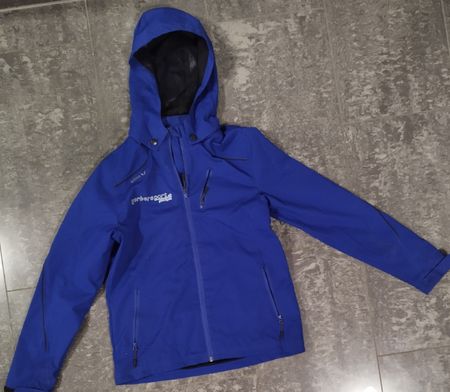 Veste Erima, taille 38, bleu roi, idéale pour l'hiver!