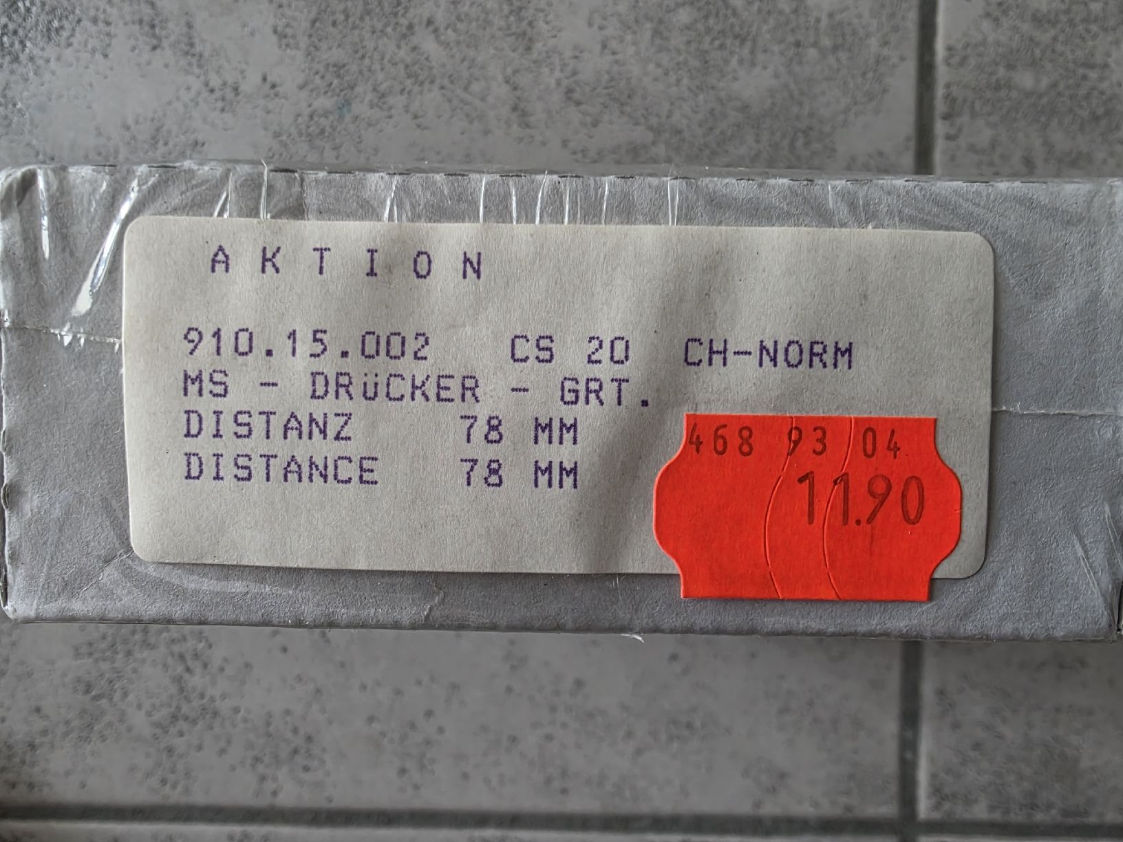 Ferramenta: Türdrücker Messing – Nuovo (secondo la descrizione) da Neuenhof venduto da nightflight.81 1