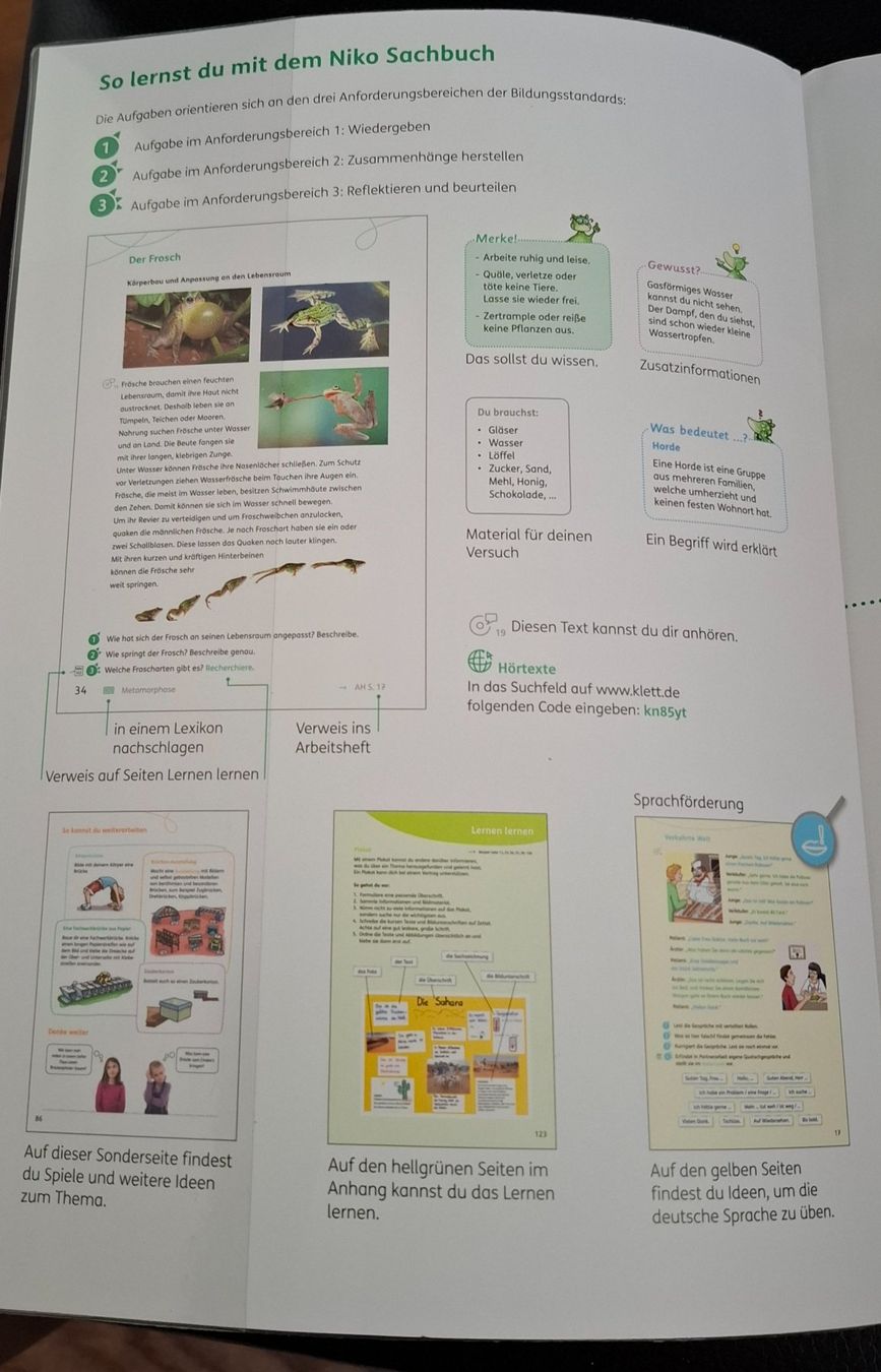 Libri: Niko 3 Sachbuch vom Klett-Verlag – Usato da Auw venduto da Tschei-Pi 4