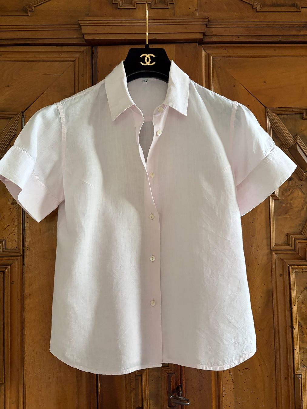 Jil Sander Camicette: JIL SANDER   Bluse Größe 34  / 34/36 DE  100% Leinen – Usato da Interlaken venduto da Bona55