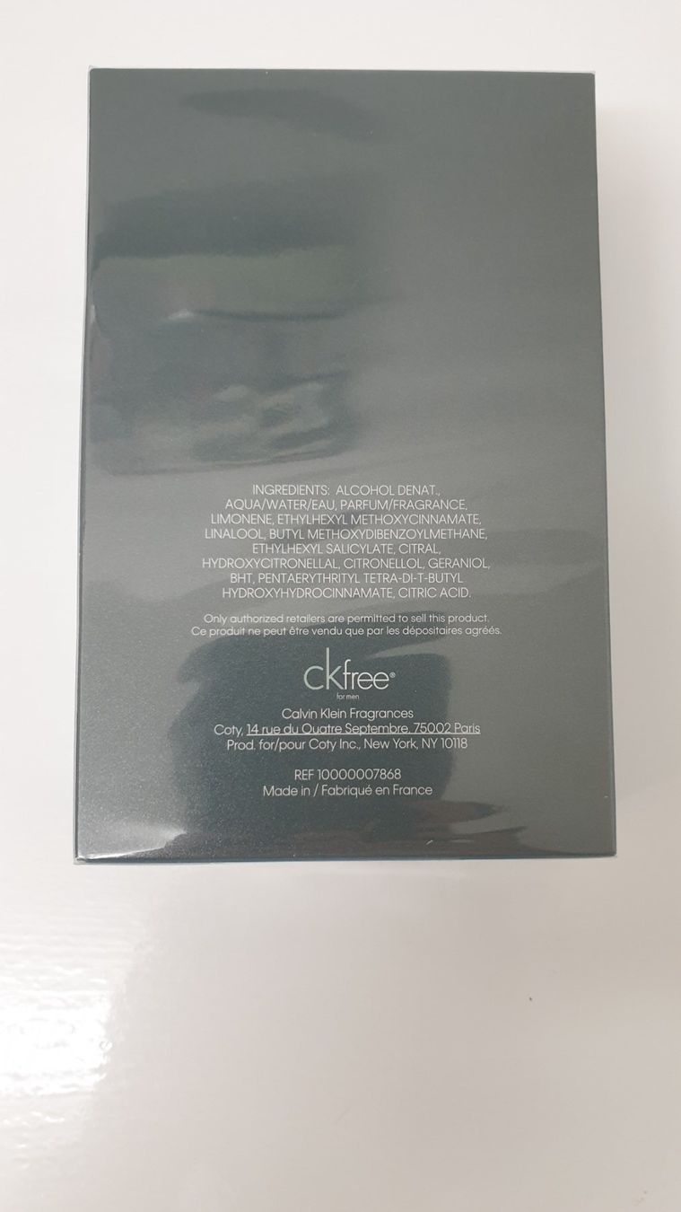 Calvin Klein Profumi & Eau de Toilette: Calvin Klein Free – Nuovo e nell'imballaggio originale da Dietikon venduto da Tucumano1981 1