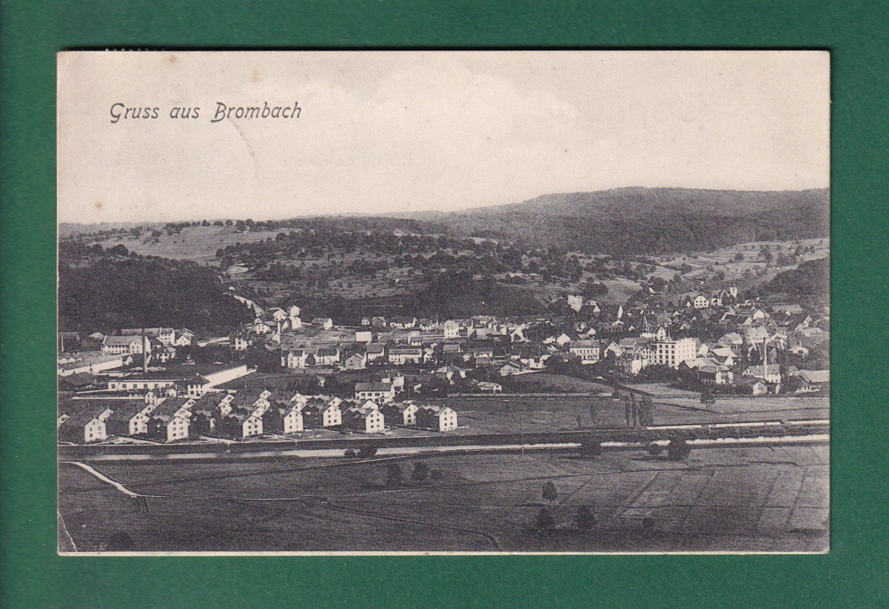 Cartes postales: Gruss aus BROMBACH Lörrach - 1911 – D'occasion à Pully par nicecards-shop