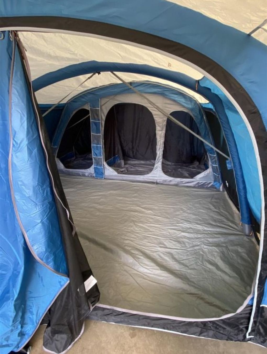 Vango Zelte: Vango Edoras 600xl inkl. Sun canopy und Teppich – Gebraucht aus Frutigen von cmas11 8