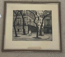 Maxime Juan "Place Fürstemberg, Paris"