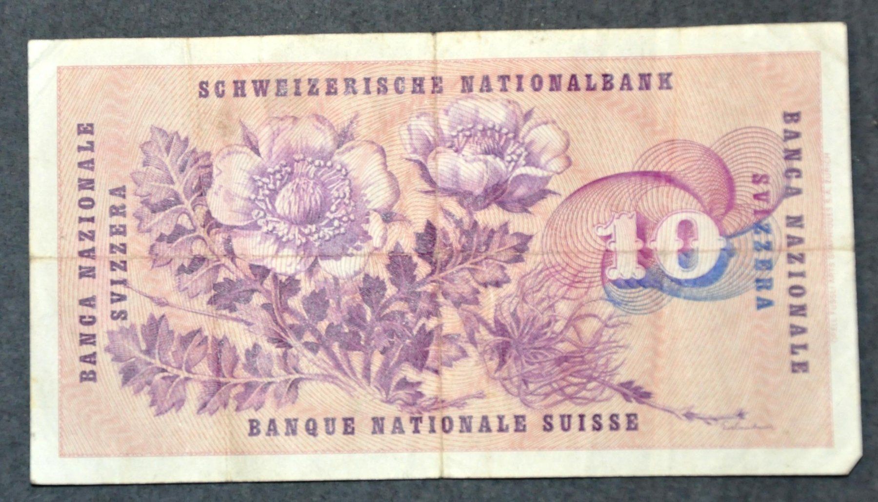 Banconote: 10 Franken Banknoten – Usato da Andwil TG venduto da Wanton25 7