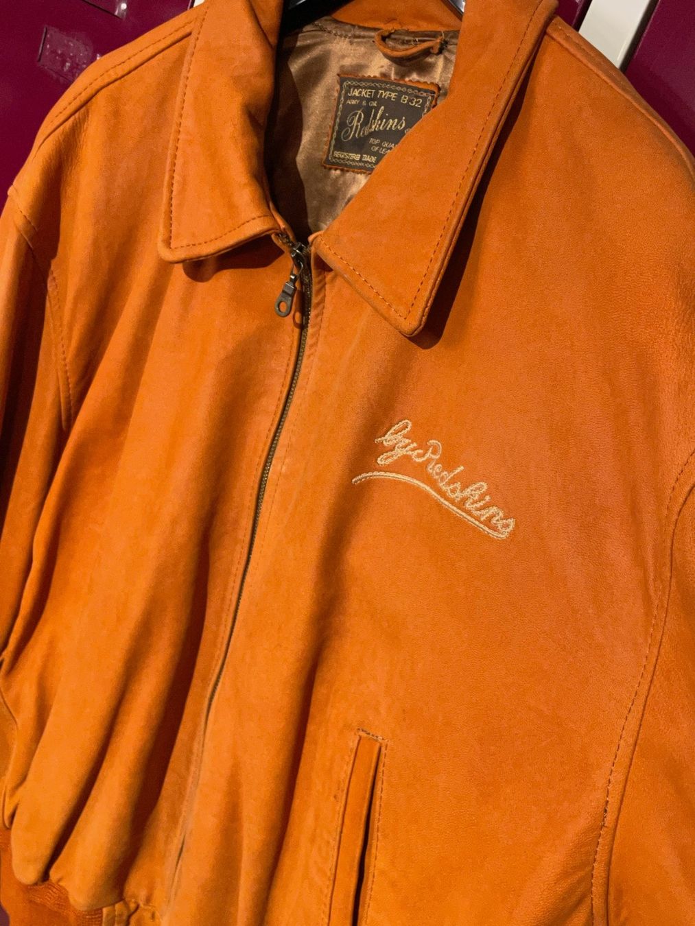Redskins Jacken: REDSKINS TYPE B-32 SUEDE LEATHER JACKET SZ: XL – Gebraucht aus Cortaillod von Stay_Alive_vintage 2