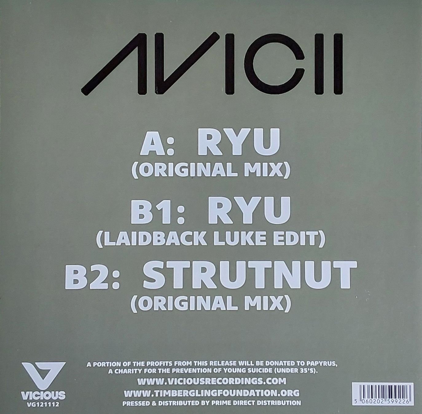 Dischi in vinile: Maxi Single - Avicii - Australie 2025 - RDS Limited - White – Usato da Villeret venduto da Fil11 1