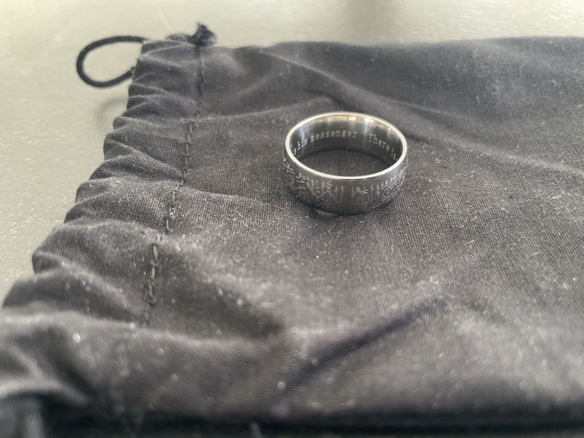 Anelli: Islamischer Ring mit Shahada innen graviert – Nuovo (secondo la descrizione) da Bazenheid venduto da systemcouseng 1
