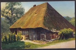 Aargauer Bauernhaus Strohdachhaus Chocolat Sprüngli