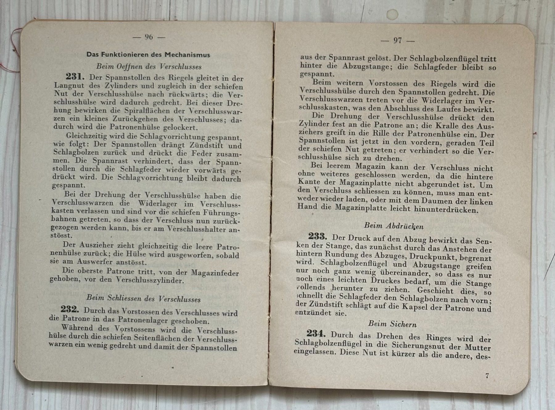 Schweizer Armee Armi bianche: ARTILLERIE-REGLEMENT I – Usato da Ostermundigen venduto da crazy-horse-1840 3