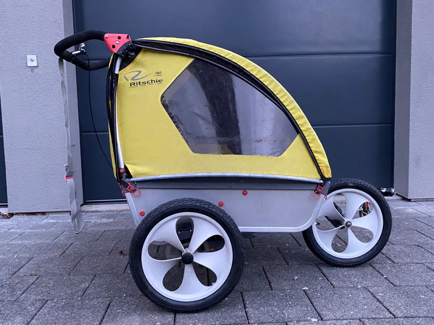 Anhänger: robuster Velo-Kinder-Anhänger/Jogger Weber Ritchie 2 – Gebraucht aus Kreuzlingen von ihobdiglei 5