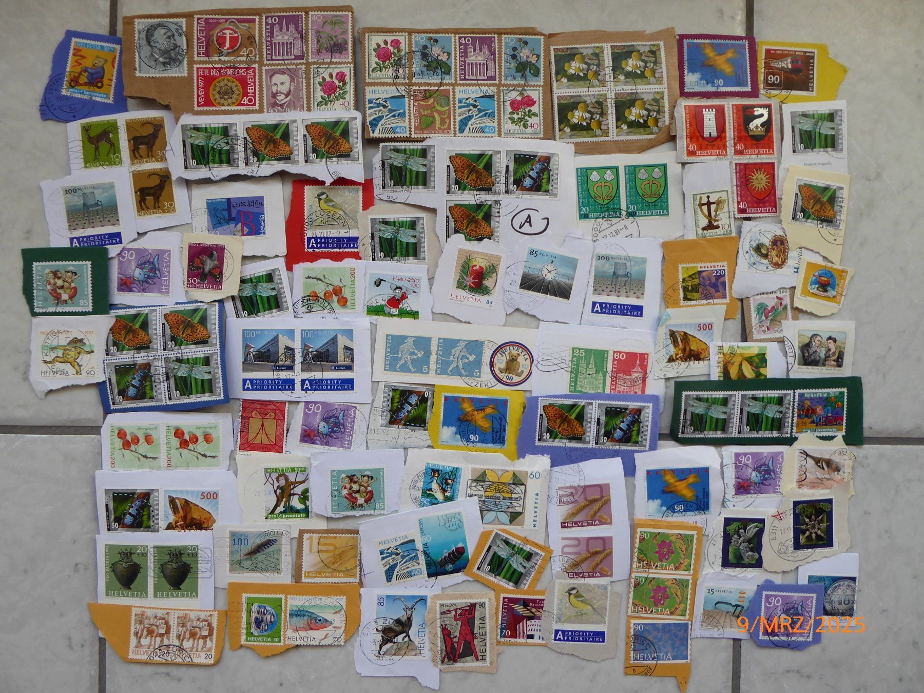 Tutti i francobolli: Briefmarken Schweiz gestempelt – Usato da Hagendorn venduto da Bariton1