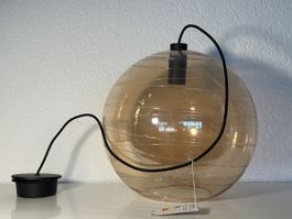 Sompex Hängeleuchte Kugel Bernstein Glas NEU Art. 72259