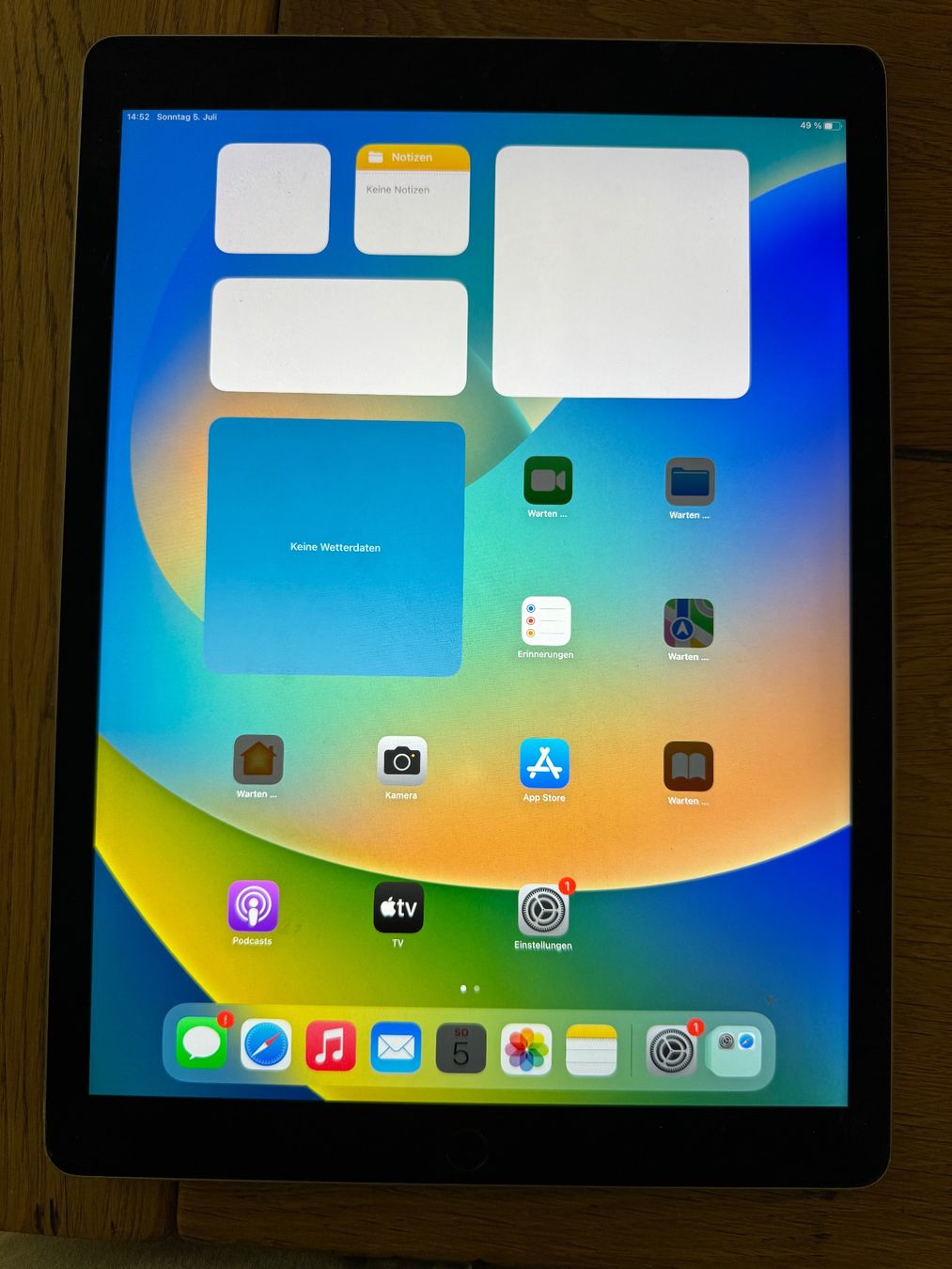 Apple Tablet PC: iPad Pro 12.9  256GB – Usato da Adliswil venduto da Busys 5