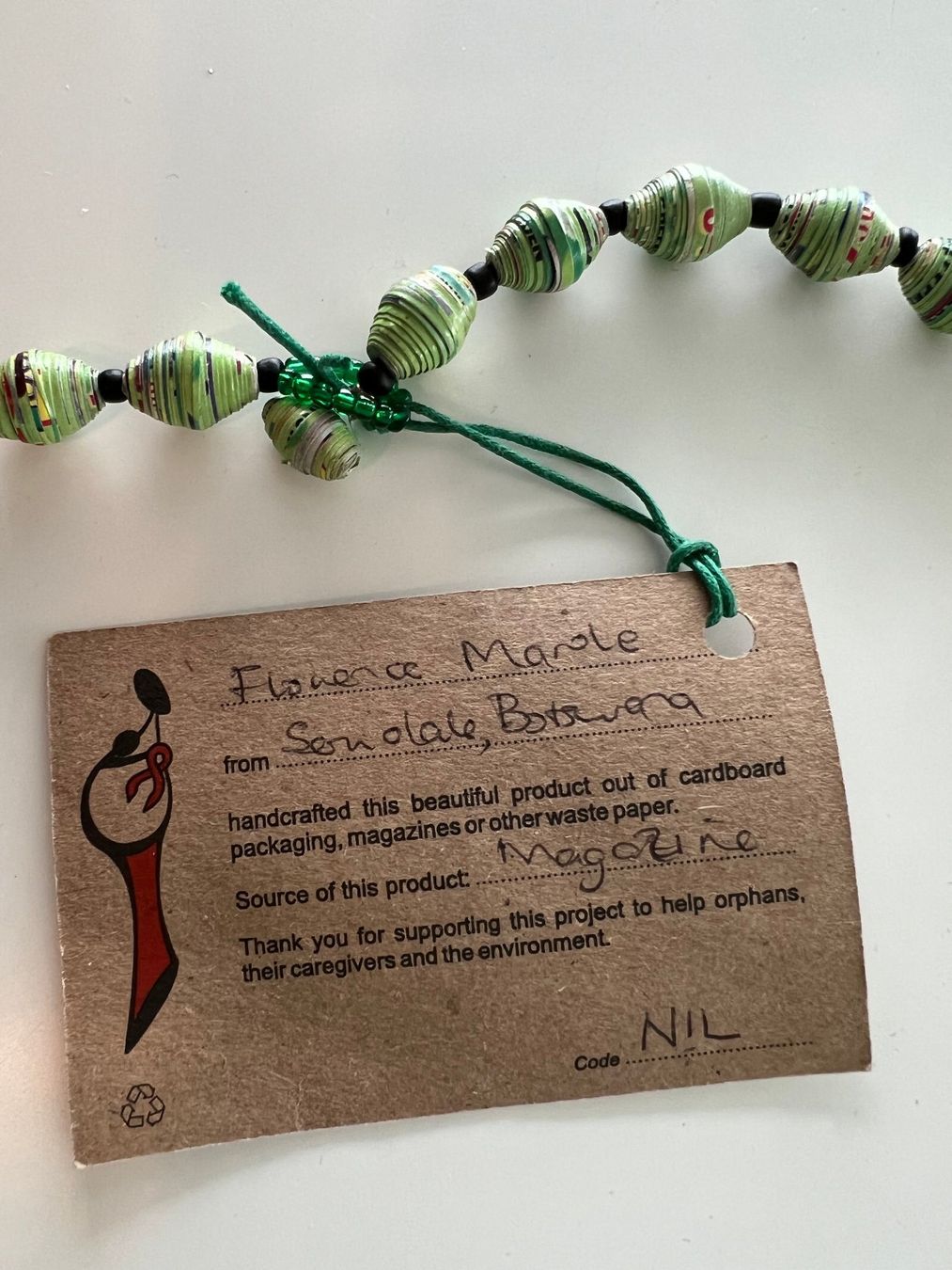 Catenine: Handgefertigte Statement‑Halskette. Einzigartiges Geschenk! – Nuovo e nell'imballaggio originale da Horgen venduto da Esterina 2