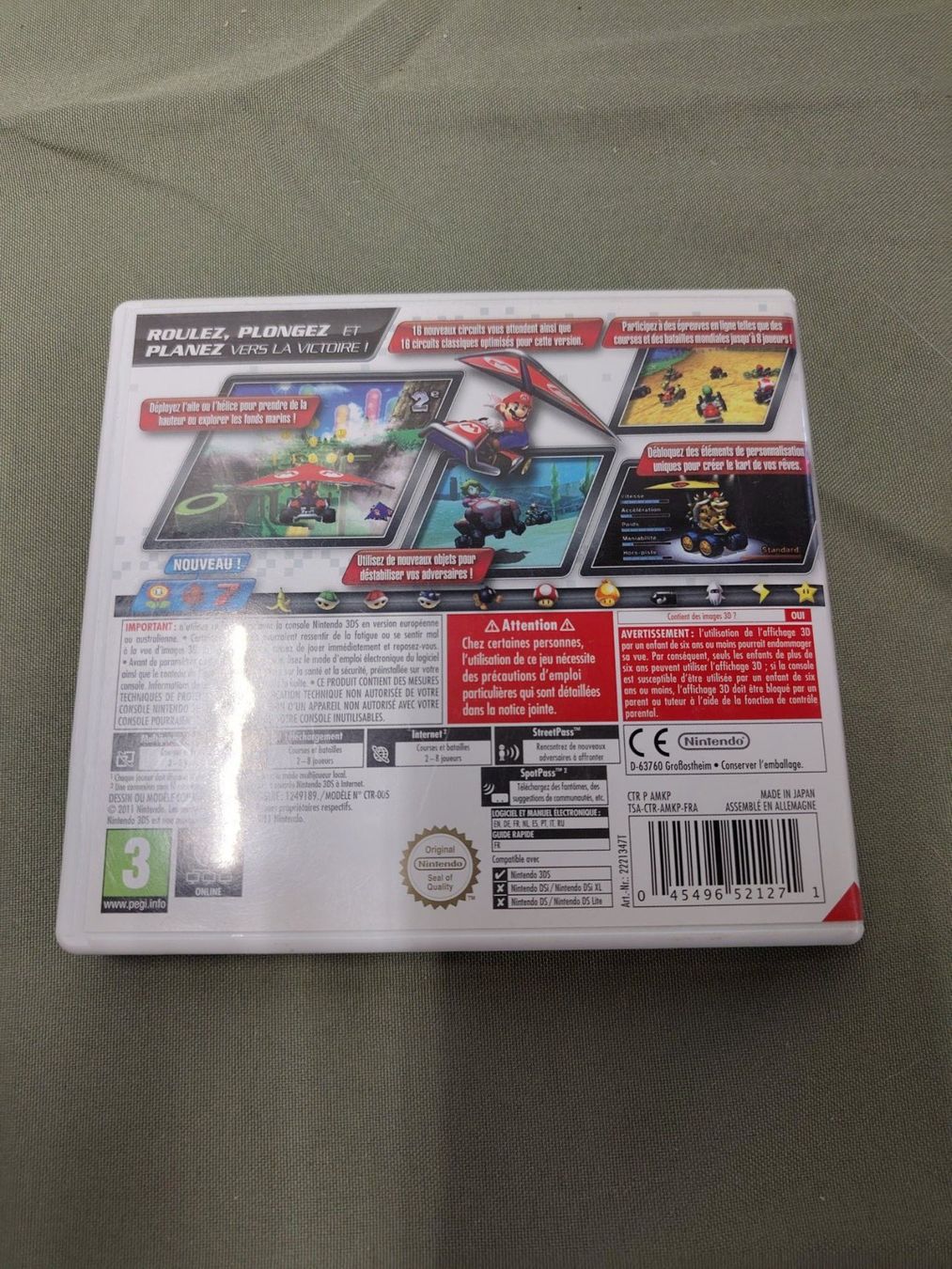 Nintendo Spiele: Jeu 3DS Mario Kart 7 – Gebraucht aus Saxon von dan_drn5 3