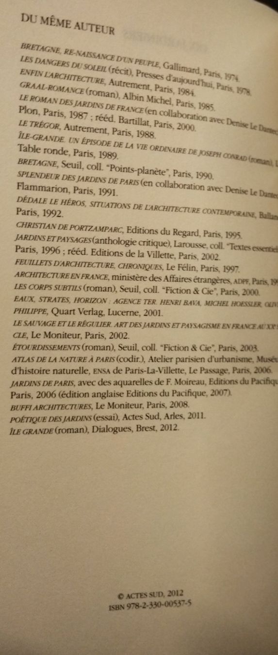 Libri: Jean-Pierre Le Dantec: Dix jardiniers – Usato da Niederglatt ZH venduto da Siegfried67 3