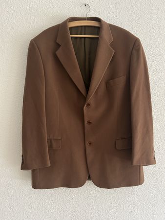 Veste M Homme Vintage Loro Piana, Marron, Qualité Supérieure