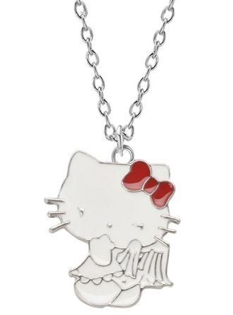 Ketten: Hello Kitty: 1 collier cupid blanc SOLDES – Neu und originalverpackt aus Lutry von kylab7