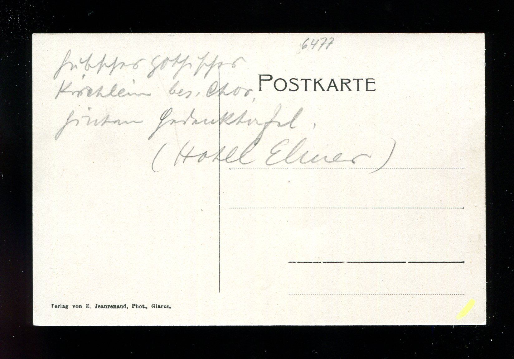 Cartes postales: Elm, Kirche – D'occasion à Aarau par Elmaar41 1