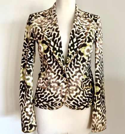 Roberto Cavalli - Just Cavalli Damen Blazer • Animal Print