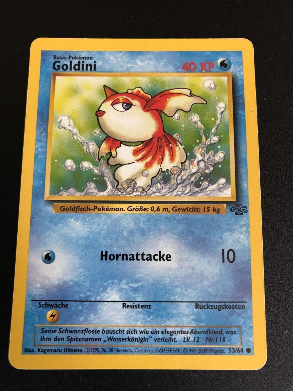 Pokémon Carte collezionabili: Goldini Dschungel Set 53/64 – Usato da Windisch venduto da sevenless91