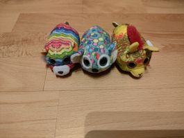 3 süsse Ty Beanie Boos Stofftiere