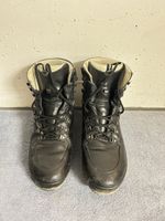 Wanderstiefel Leder schwarz grösse 45.5 gut erhalten