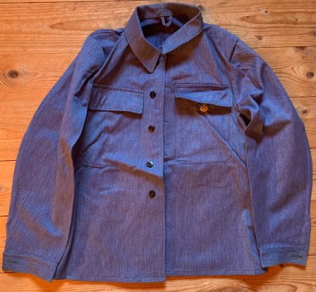 Tenue Blau Jacke der CH Armee Grösse 48