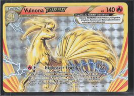 POKÉMON / Vulnona TURBO / Evolutions 🇩🇪 / 1Fr.!
