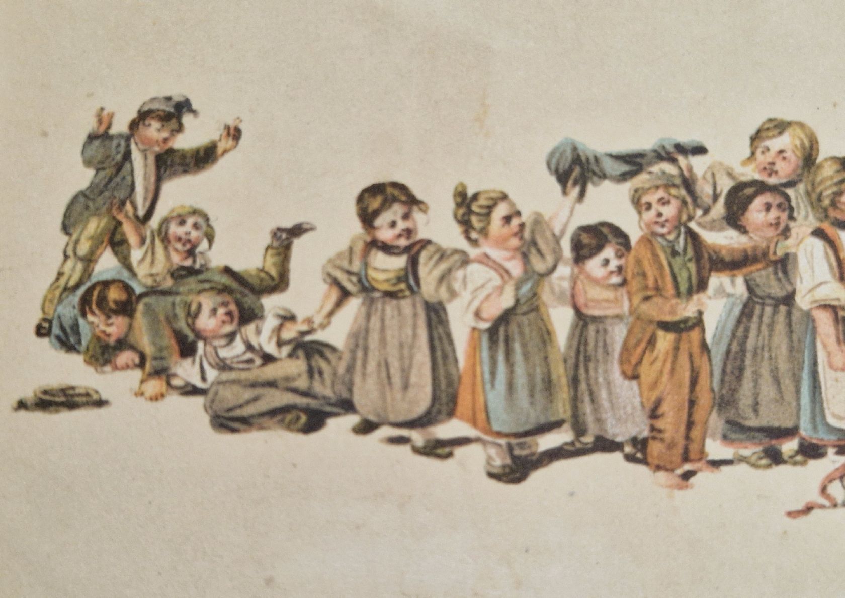 Cartoline postali: Kindergruppe, Gottfried Mind, Pro Juventute – Usato da Ebikon venduto da Donar50 1