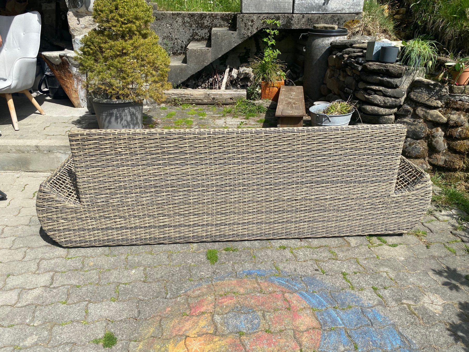 Divani: Gartensofa Rattanoptik – Usato da Giswil venduto da friema69 2