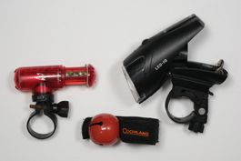 Fahrradlicht Set Busch und Müller LED-IQ mit Zubehör